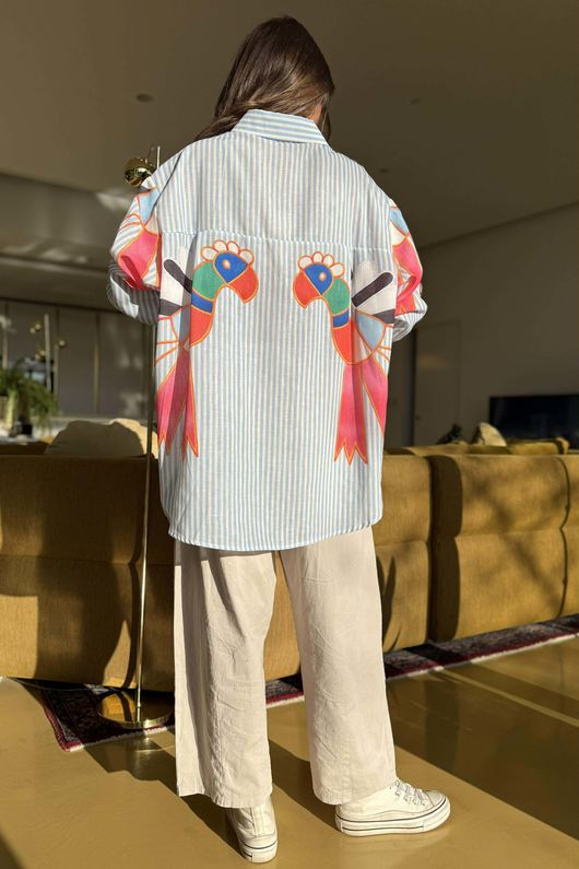 Zeta Otto Bird of Paradise Shirt